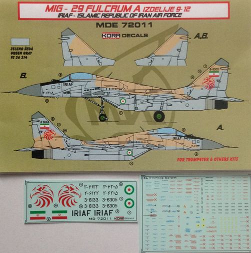 MiG-29 Fulcrum A Iran